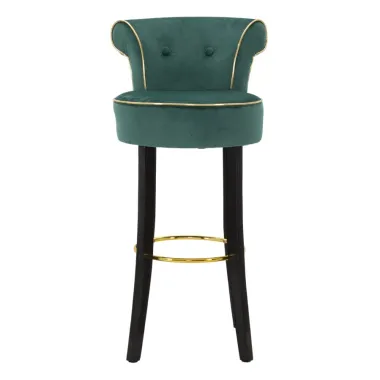 Stołek Barowy LUXY Zielony 46 48 96 cm (Wysokość siedziska 75 cm)
